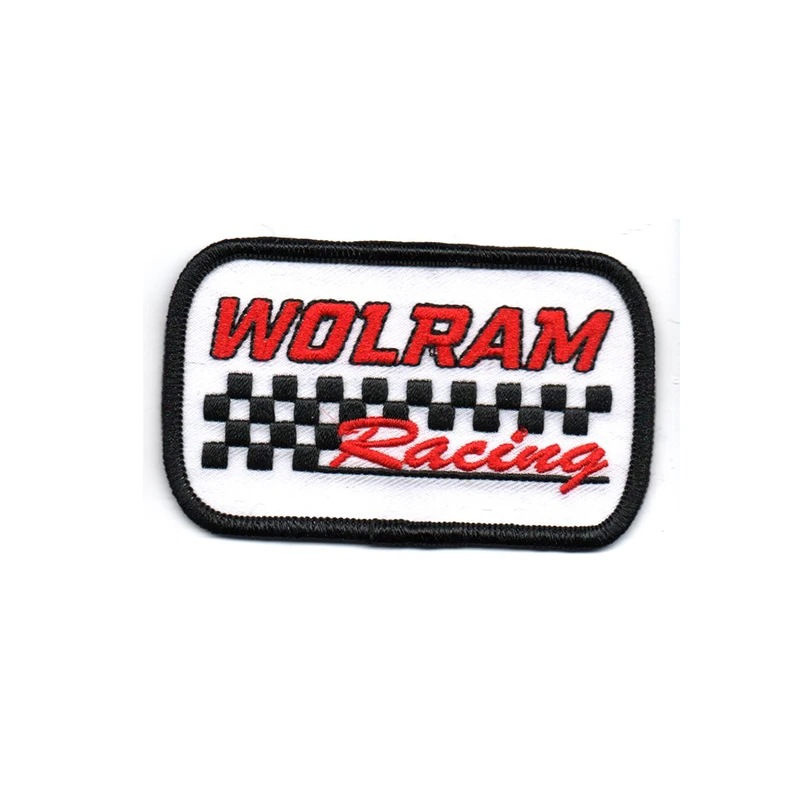 Patches Custom Embroidery Racing Suit Sport Patches