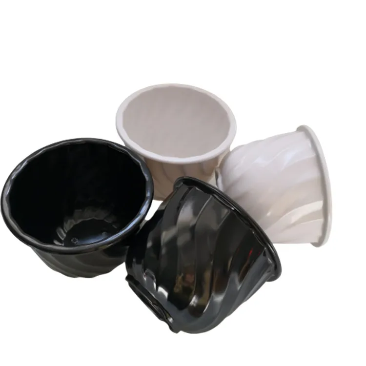 top openig17*13cm Height smooth surface durable new material unbreakable planter box  flowerpot