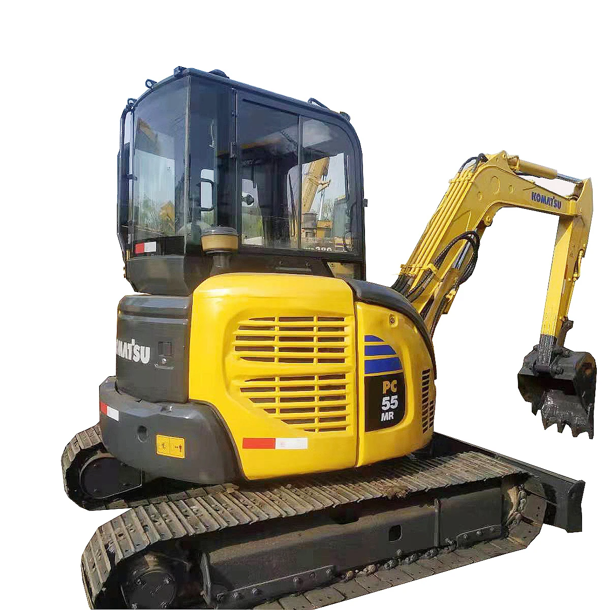 Used komatsu mini excavator pc55MR, komatsu hydraulic excavator pc55 mini digger for sale