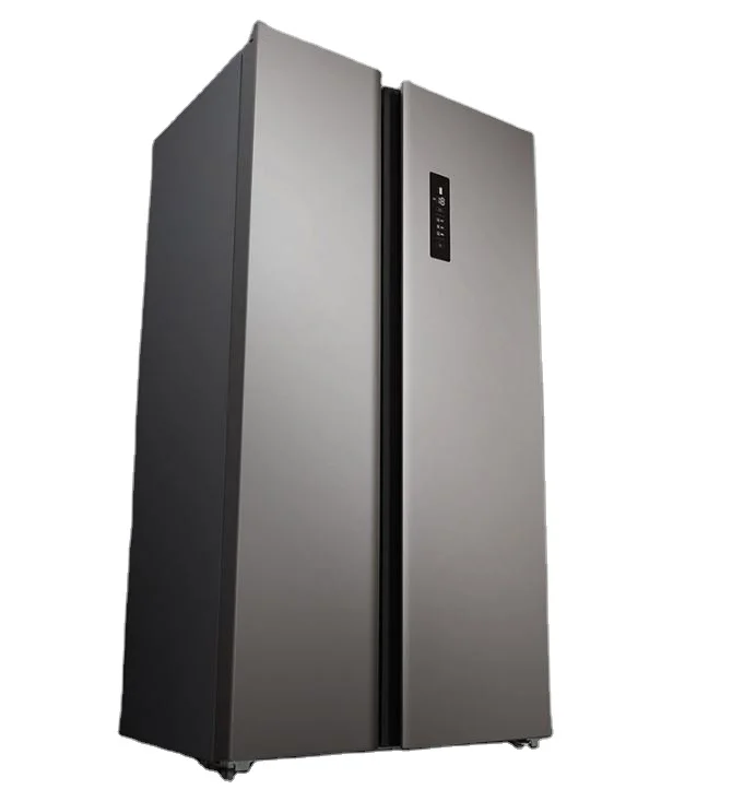 519L double door air cooled frost-free gray premium design refrigerator