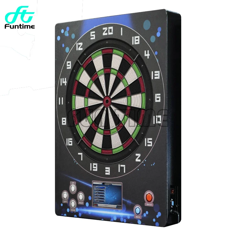 Coin Operated Darts Machine With Smart Online Match Darts Mini Plus Dart Game Machine for Game Center