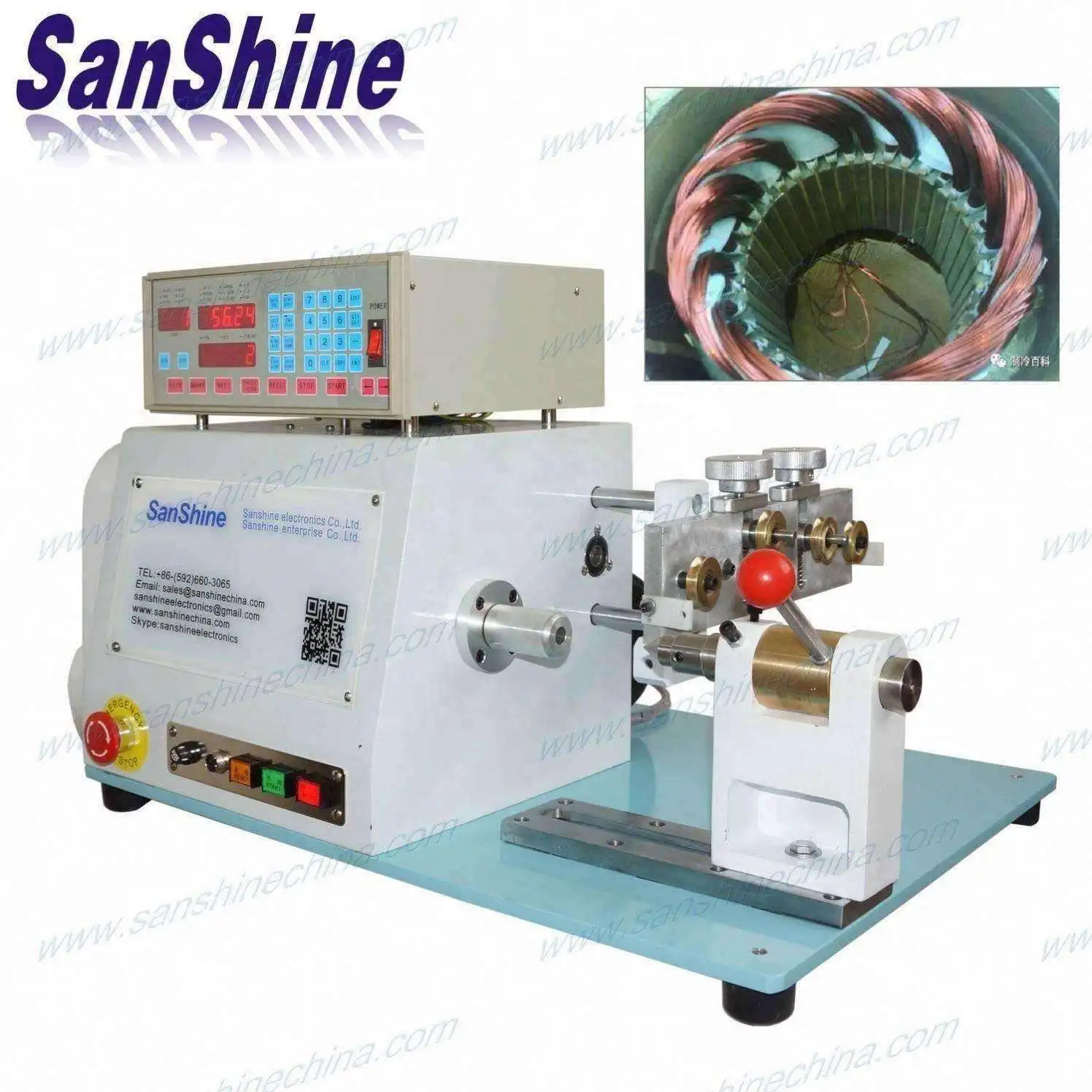 Wholesale Automatic Coil Winding Machine Bldc Motor For Fan Manufacture Winding Machine Toroidal Armature Coil Winding Machine