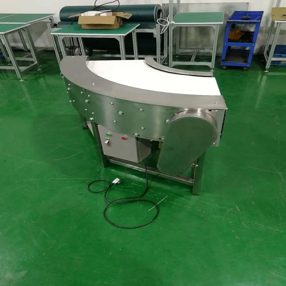 
china supplier curved belt conveyor 