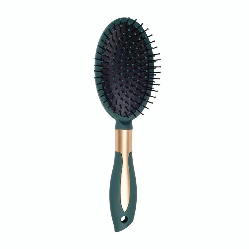 Wholesale fashionable circular curly hair brush air cushion massage hair comb portable salon ABS handle paddle hair brush