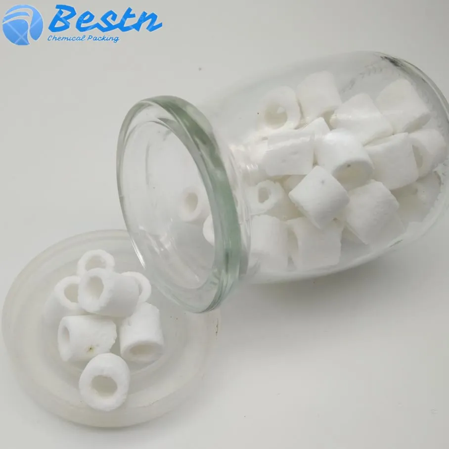 15mm Thin Wall Aquarium Water Filter Media Bio Ceramic Glass Ring for Fish Tank