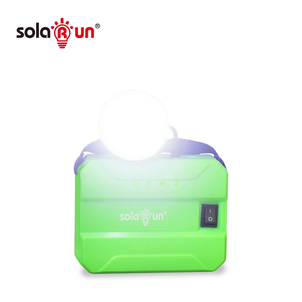 Solarun мини солнечная домашняя система комплект мини-сплит солнечная панель система с зарядным устройством мобильного телефона
