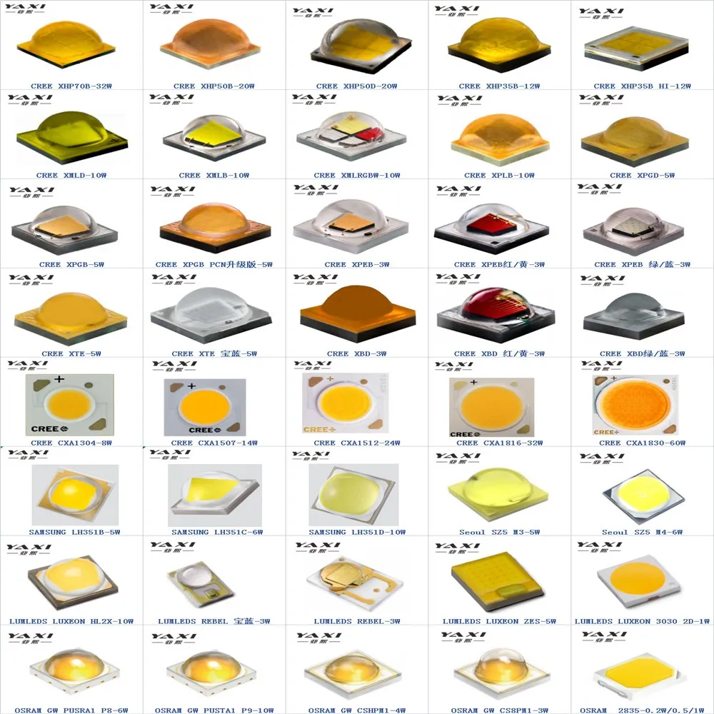 UV IR Light LED Bead Diode COB SMD LED Chip RGB Free Samples 1w 3w 5w 10w 15w 30w 50w 100w Power Led 3w 3v White 800ma Led 80v