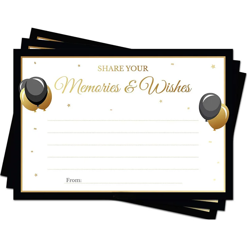 Custom Printing Double Sided Birthday Party Games How Well Do You Know The Birthday Boy or Girl Game Cards