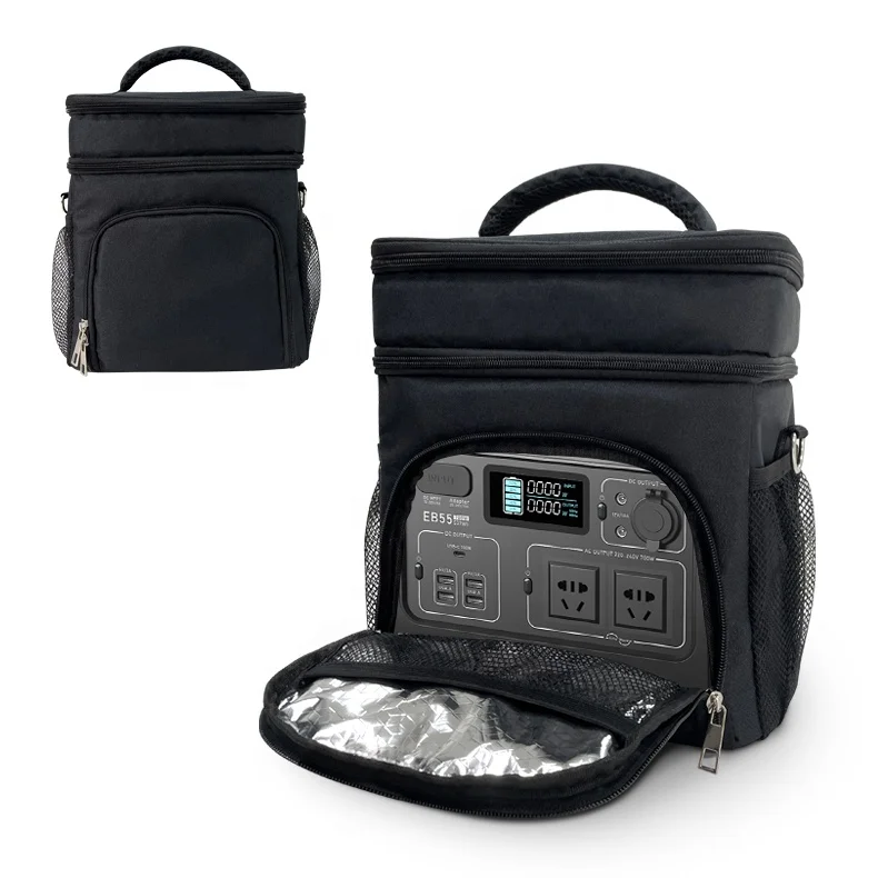 Mergeboon power storage bag for mobile power station 1000W 500W outdoor double layer bags