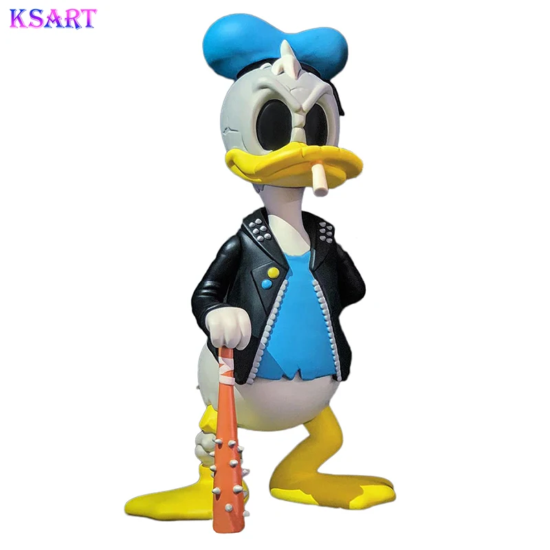 Large Resin Crafts Fiberglass Duck Outdoor Resin Garden Decoration Statue Donald Duck Home Modern Home Decoration Life