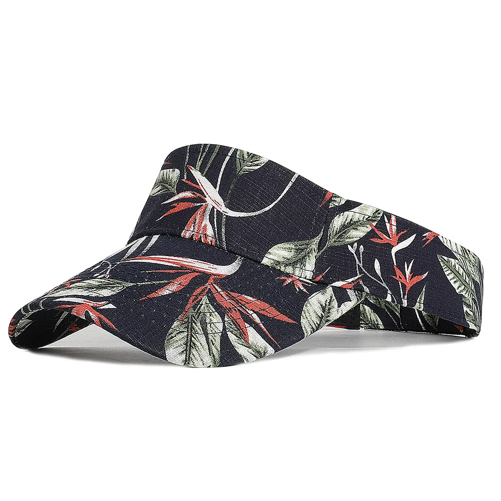 Модная Гавайская Кепка Sewingman B0275L с цветочным рисунком Солнцезащитный спортивный козырек для