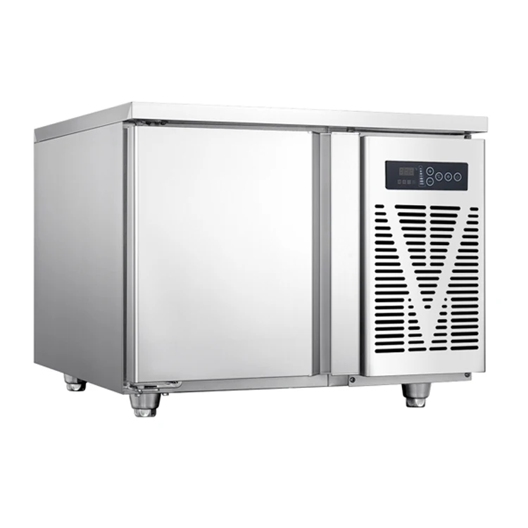 Recommend 5 Trays Small Quick Blast Chiller Shock Freezer for Dough Meat Ice-cream Sea Food