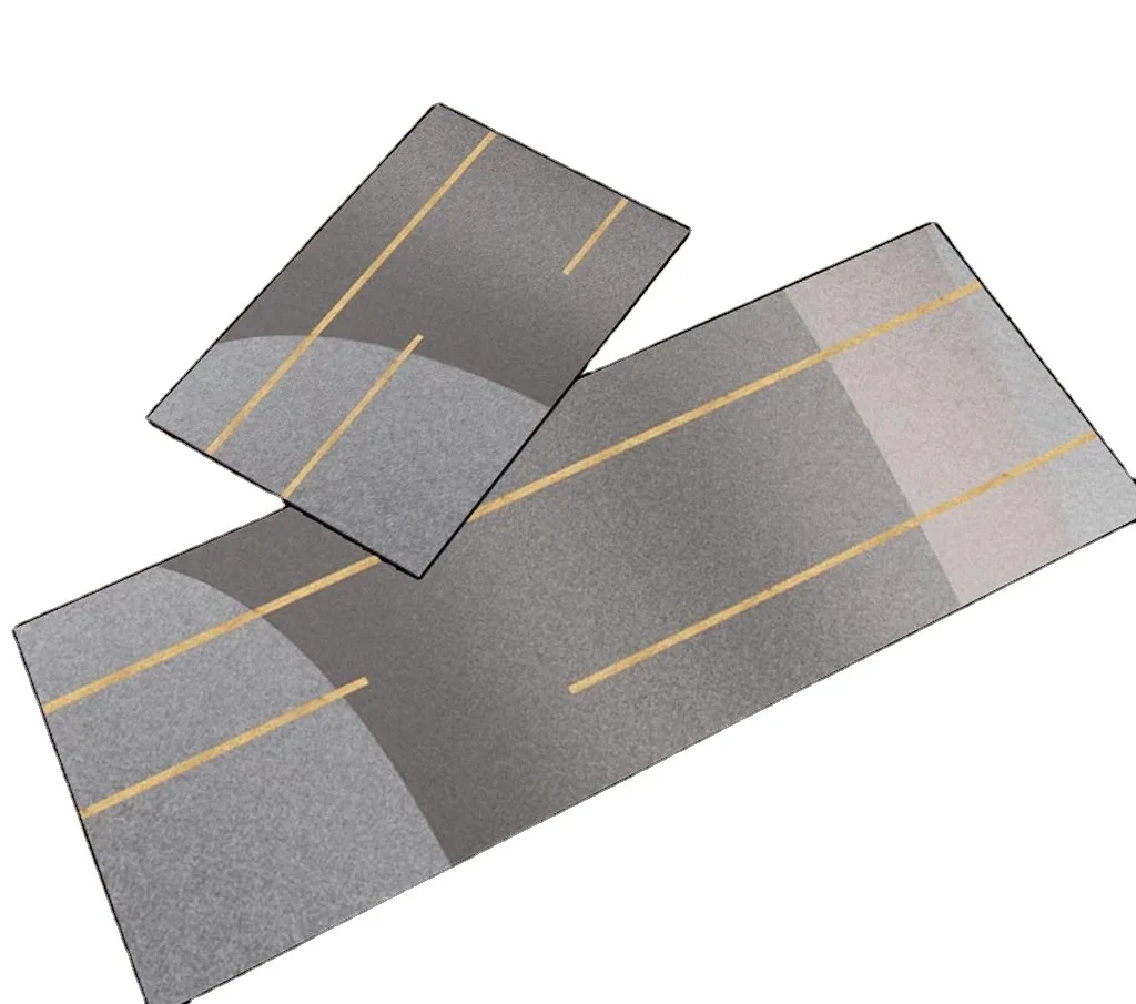 Customized comfortable anti fatigue PVC waterproof kitchen mat memory foam kitchen mats for floor non-slip