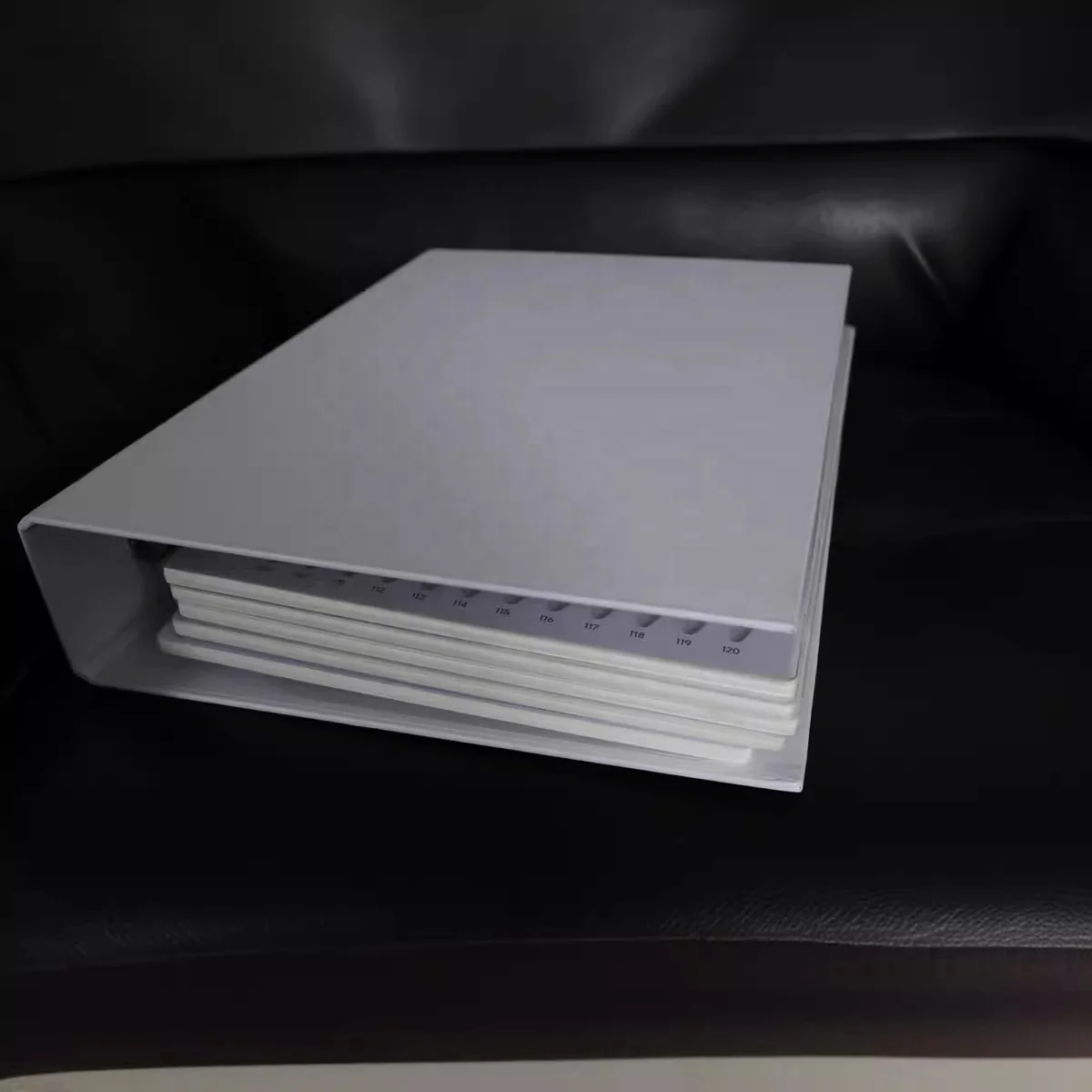 New Design 1200 Colors Embedded Display Board Nail Polish Glue Color Display Card Book Nail Supplies