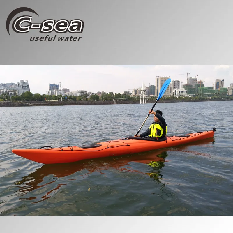 Plastic Canoe Rotomolding Kayak Single Ocean Boat Factory Outlet canoe/kayak