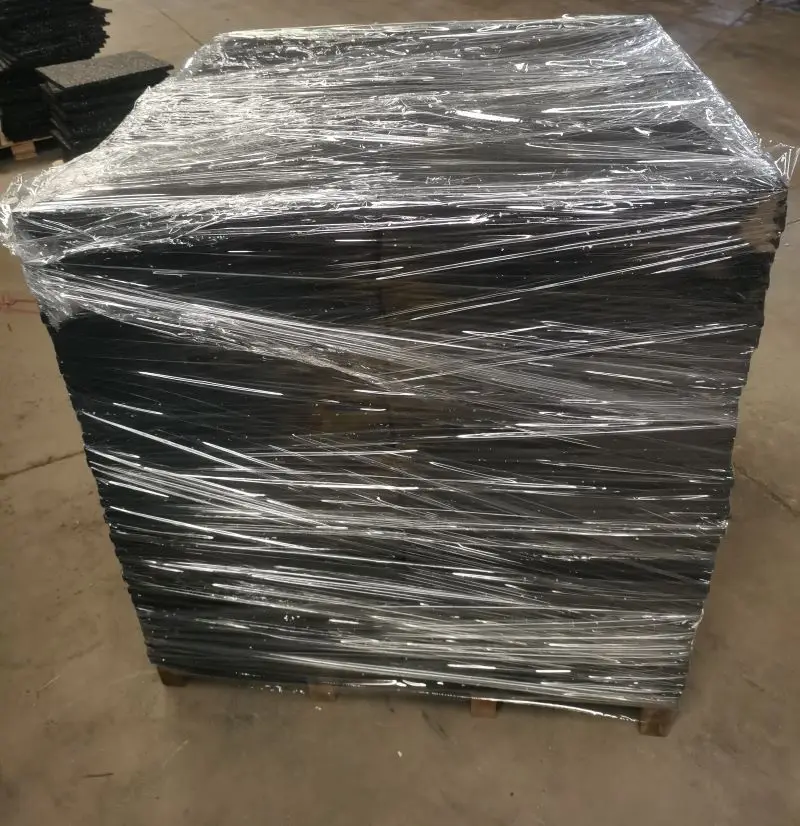 Factory direct sales crump tyre rubber granulate gym floor mat rubber flooring