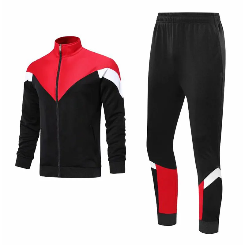 Новый Материал 100% полиэстер высокое качество черная и синяя зимняя тренировочная футбольная куртка