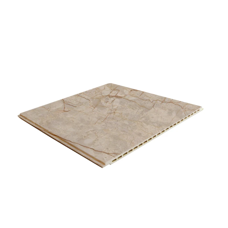 
High quality fire water proof wpc wall panel interior siding waterproof wall panels glossy marble color 