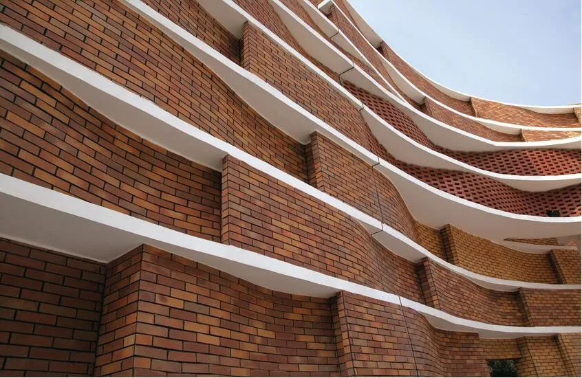 brick outdoor facade wall tiles split tile clinker facade tiles