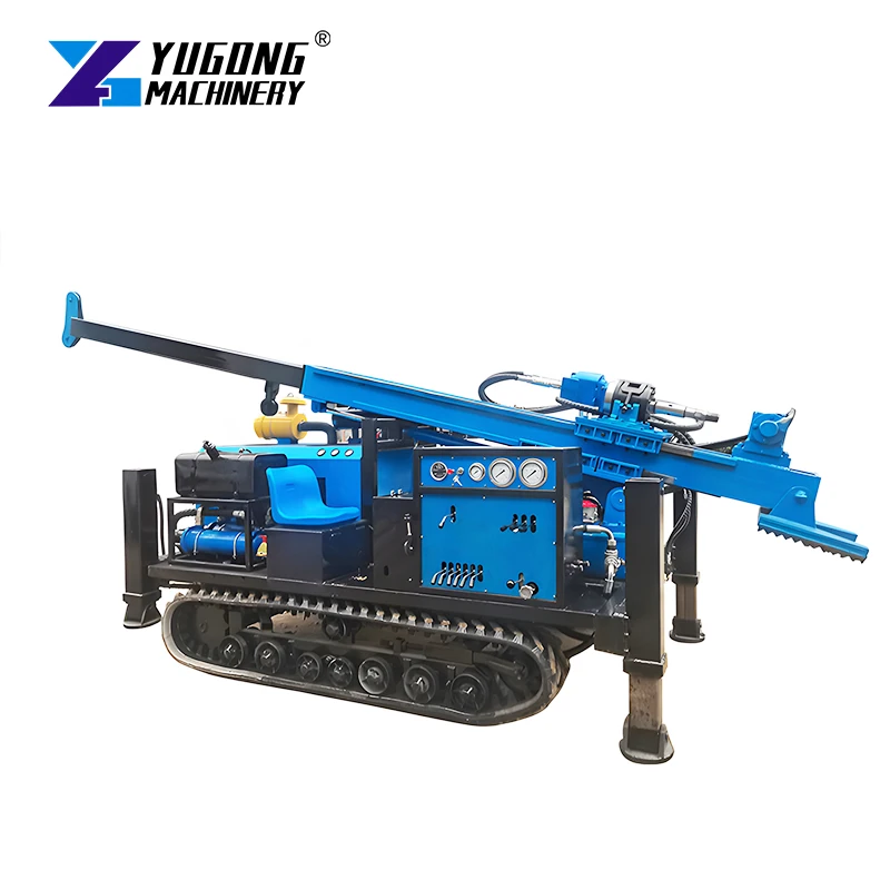 High Quality High Strength Hydraulic Hard Rock Drilling Rig Hydraulic Crawler Core Drilling Rig