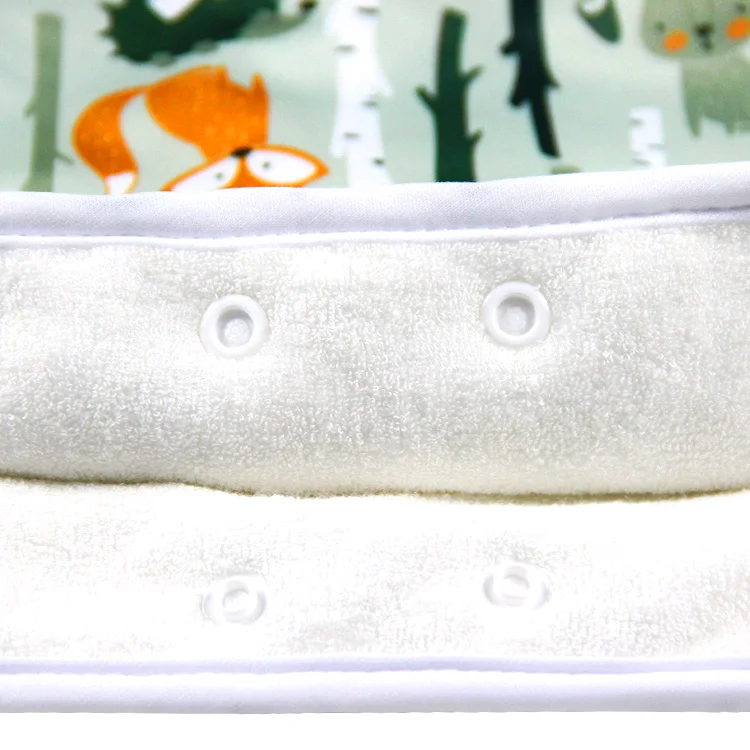 PUL Waterproof Bamboo Terry Training Skirts Cloth Sleeping Bed Pad Baby Diaper Skirt Print New Microfiber Printed or Custom