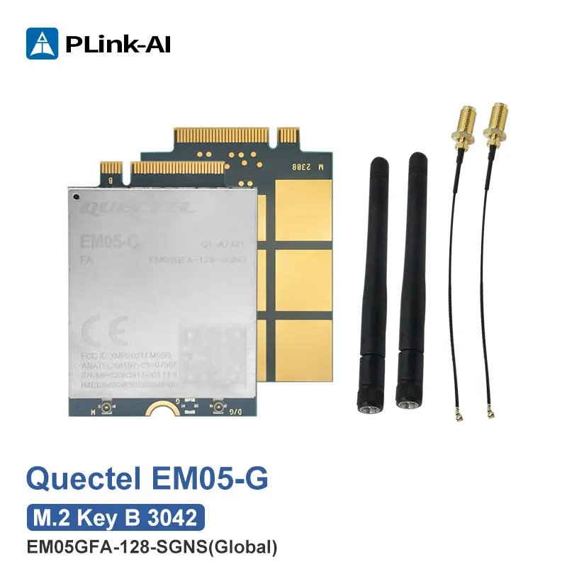 Quectel EM05GFA-128-SCNS LTE CAT 4 IoT module 4G network wide wireless module EM05GFA-128-SGNS(GLIBLE)  Netcom antenna Use