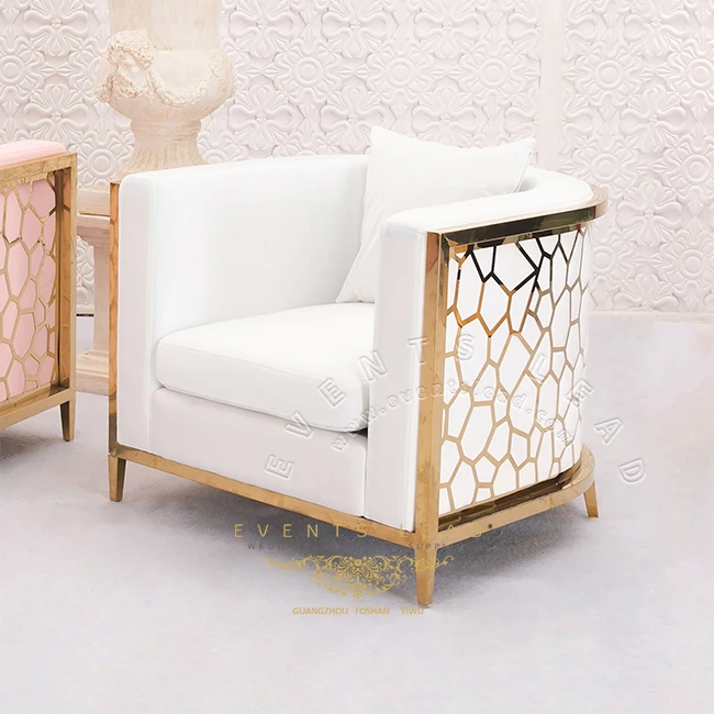 Comfortable White Velvet Hot Selling ARISTAEUS Stylish Sofa Manufacturers