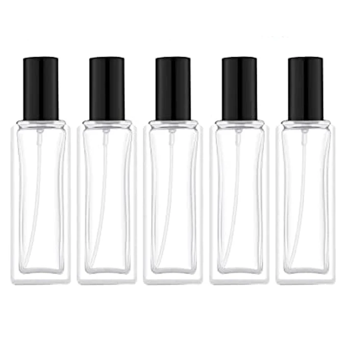 3Ml 5Ml 8Ml 10Ml Small Perfume Atomizer Vials Sample Glass Bottle With Plastic Spray Pump Thin Glass Perfume Mini Tester Bottle