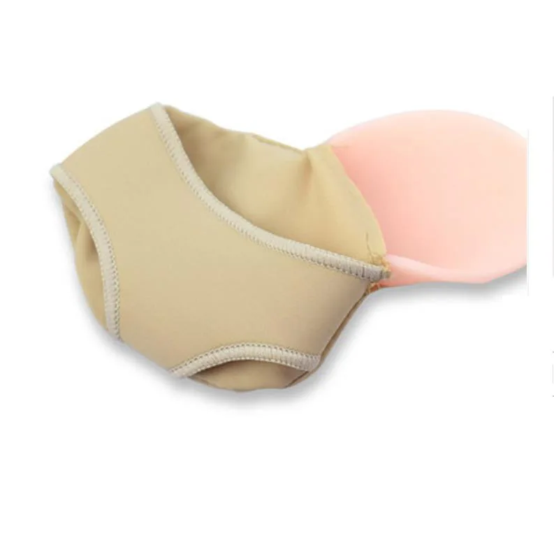 Gel Metatarsal Ball of Foot Cushion Pads High Quality Fabric Opp Bag Beige Silicone Shoes and Insoles Silicone Sock Foot Care
