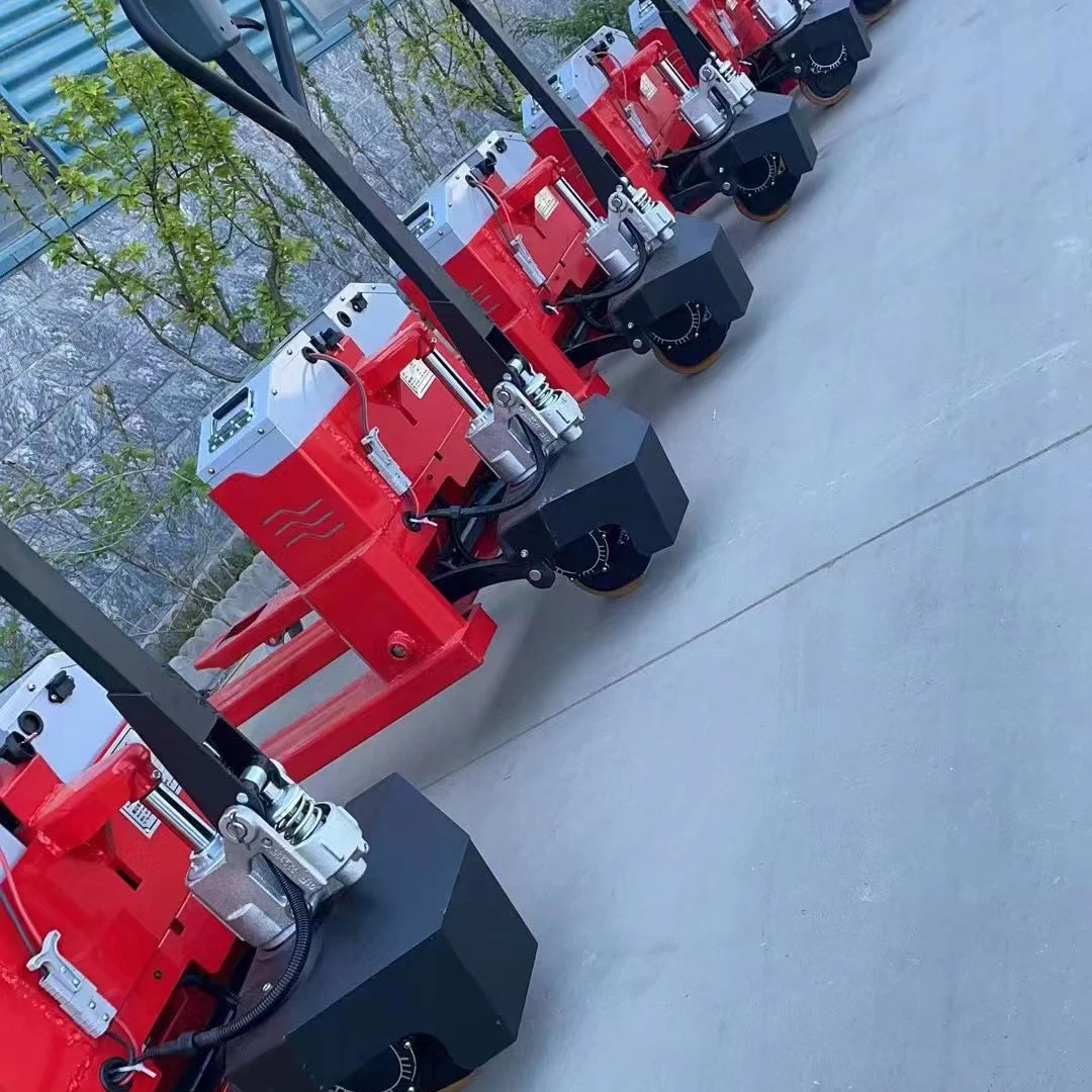 1.5T 2T Li-ion full electric pallet jacks 1.5T Electric all terrain Pallet Truck Material Handing reach