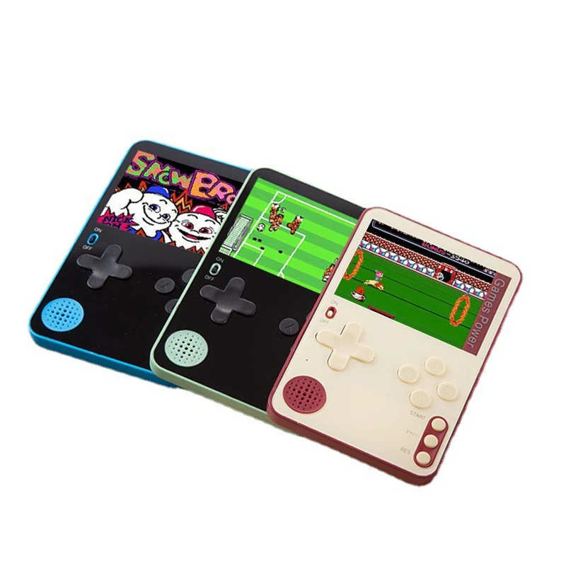 Hot Selling K10 Mini Portable Card Video Game Console Game Player Built-in 500 Classic Games Console