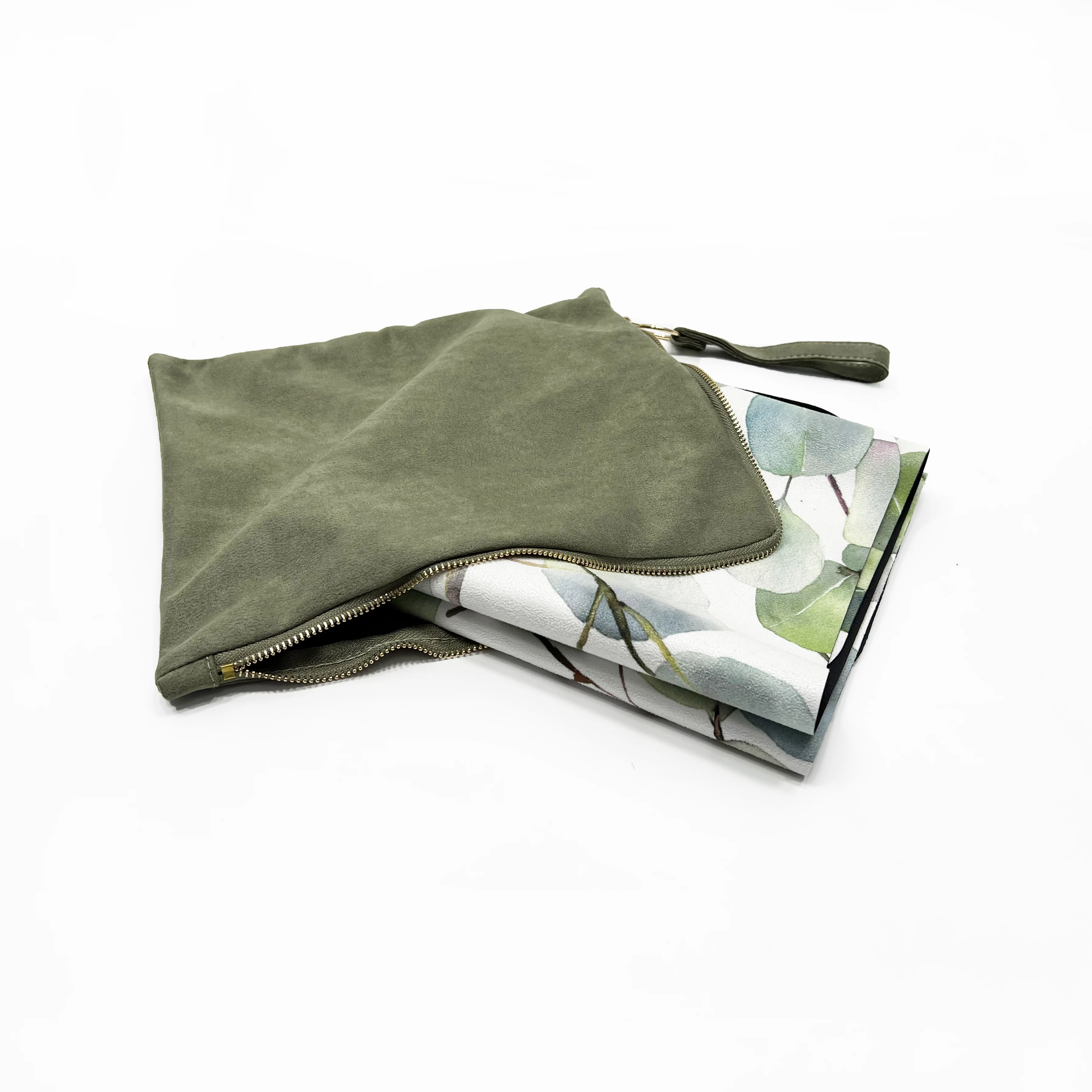 1mm Art le Ultra Thin Light Weight Portable Reversible Machine Washable Custom Print Label Eco Travel Yoga Mat With Velvet Bag