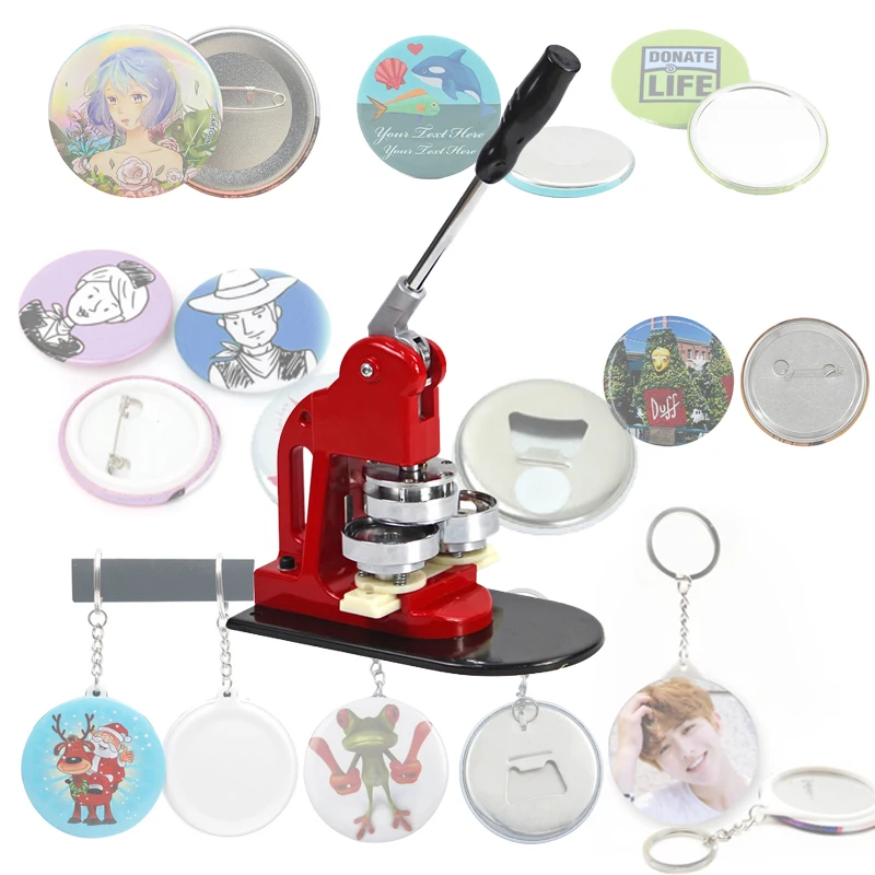 DIY58mm blank button material badge material factory direct supply source