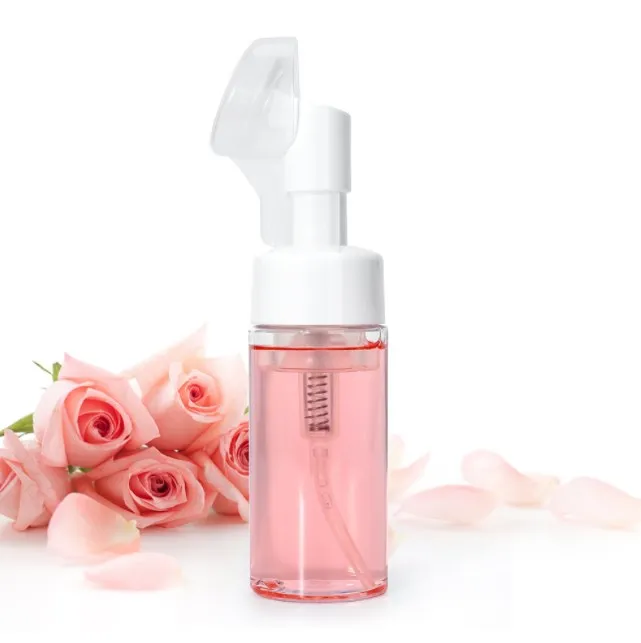 Custom Logo Rose Skin Care Set Facial Cleanser Foam Water Toner Clay Mask Serum Cream Rose Skin Care Set (New)
