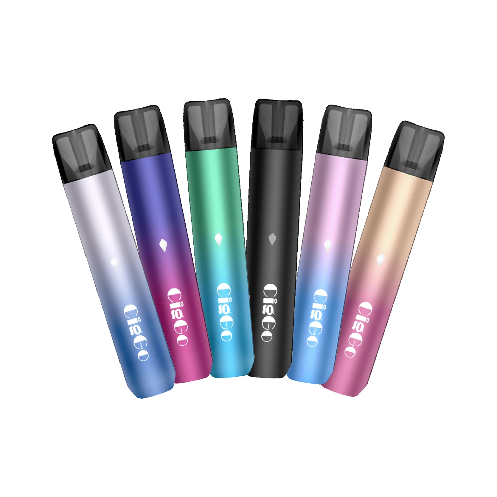 Colorful OEM Logo Cbd Vape Pod  Closed Pods System 450Mah Vape Pen Kit
