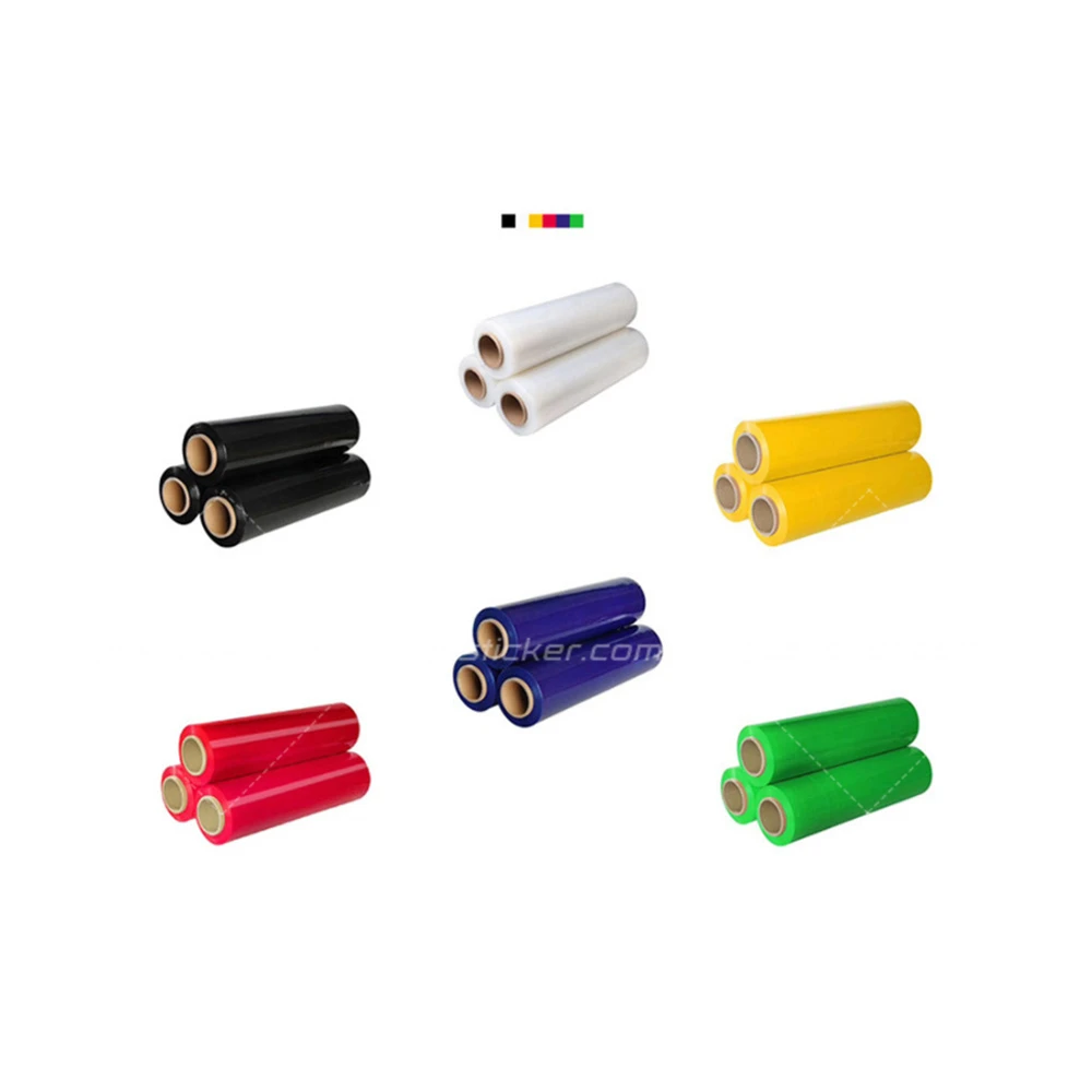 cheapest pallet adhesive waterproof polyethylene packaging shrink wrap roll pe stretch film