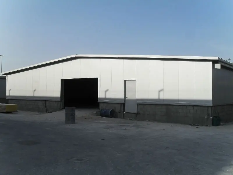 
China DUOWEI Prefab Chicken House Poultry Shed 