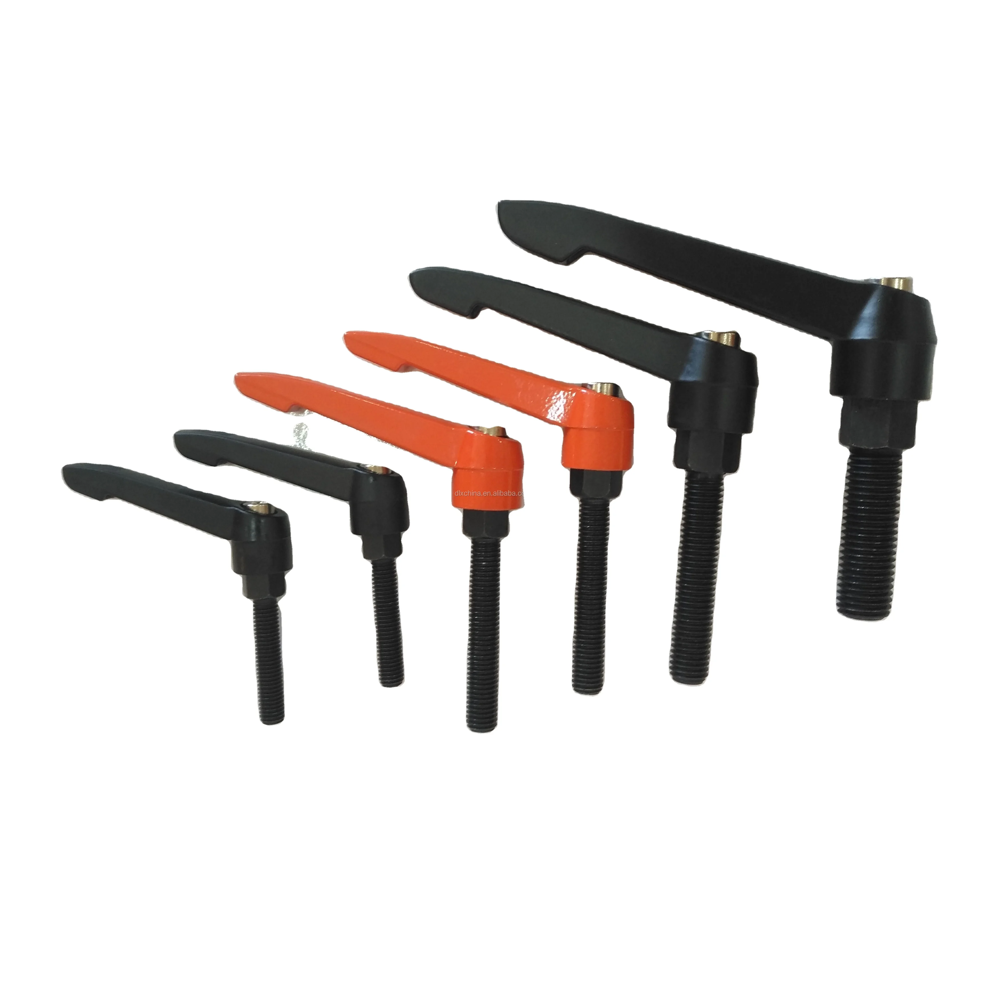 Plastic Material clamp adjustable lever handle for woodworking