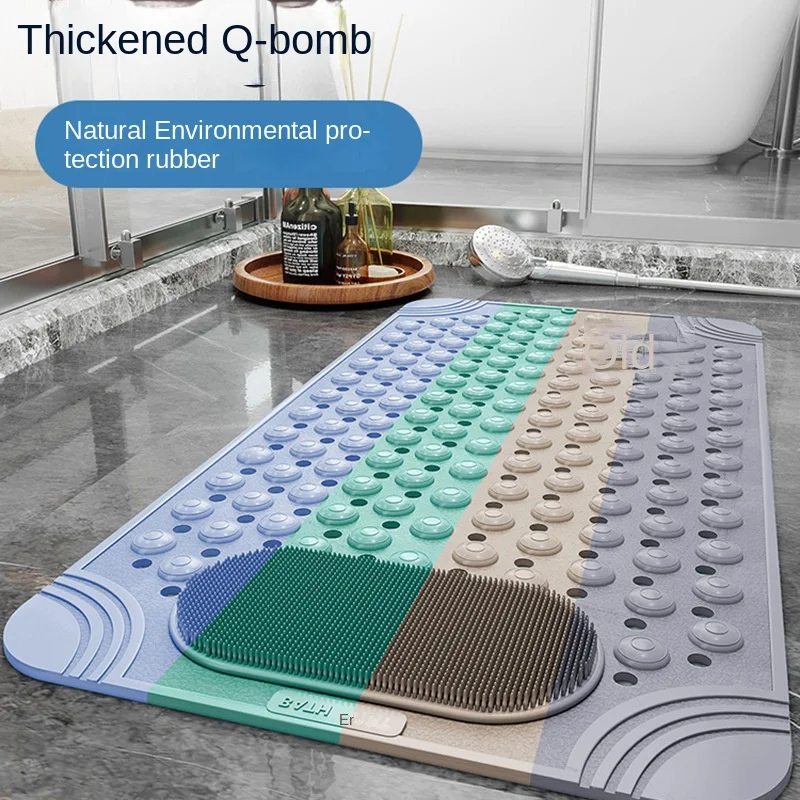 Waterproof Anti-slip Bath Shower Mat Bath Tub Shower Mat Pvc Bath Mat Machine Washable
