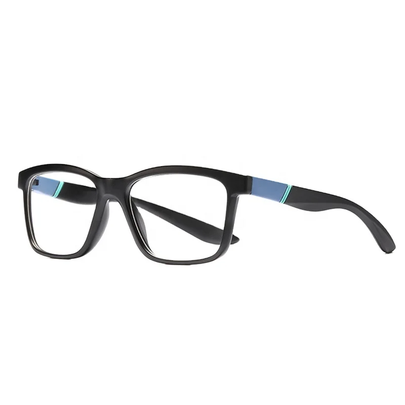 TR90 sports glasses frame men myopia computer spectacle frames women Ultra light square eye glasses frames for men