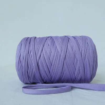 T shirt yarn 100% polyester color blended yarn polyester maccaroni tshirt yarn