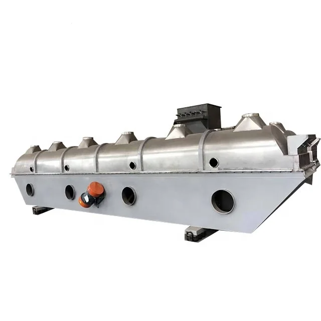 ZLG Series Factory Direct Sale Fluid Tea Leaf Monosodium Glutamate Vibrating Fluidized Bed Dryer Machine