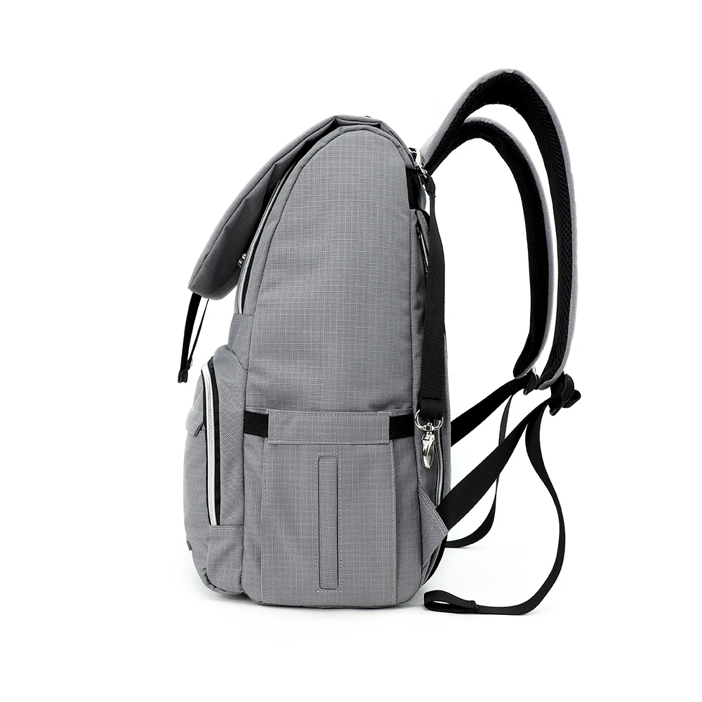 TINYAT Diaper Backpack Show Large Capacity USB Travel for Baby Things