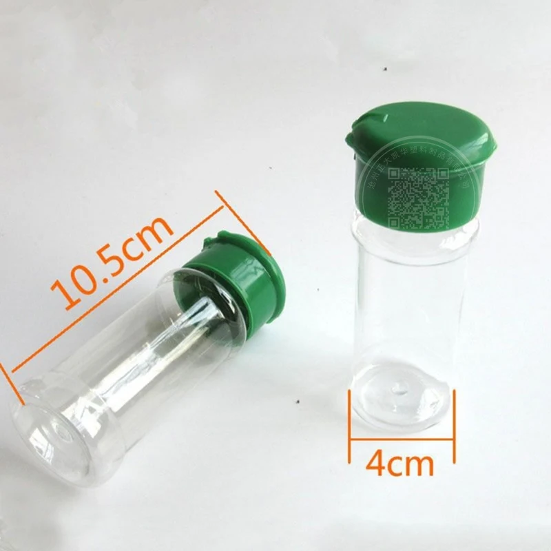 Aluminum foil gasket 100 ml plastic paprika pepper seasoning bottle