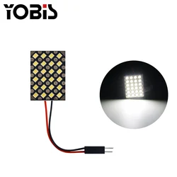 Doom light 3030 24smd White LED Car Reading Lamp Interior Doom Roof Light for Auto 12V
