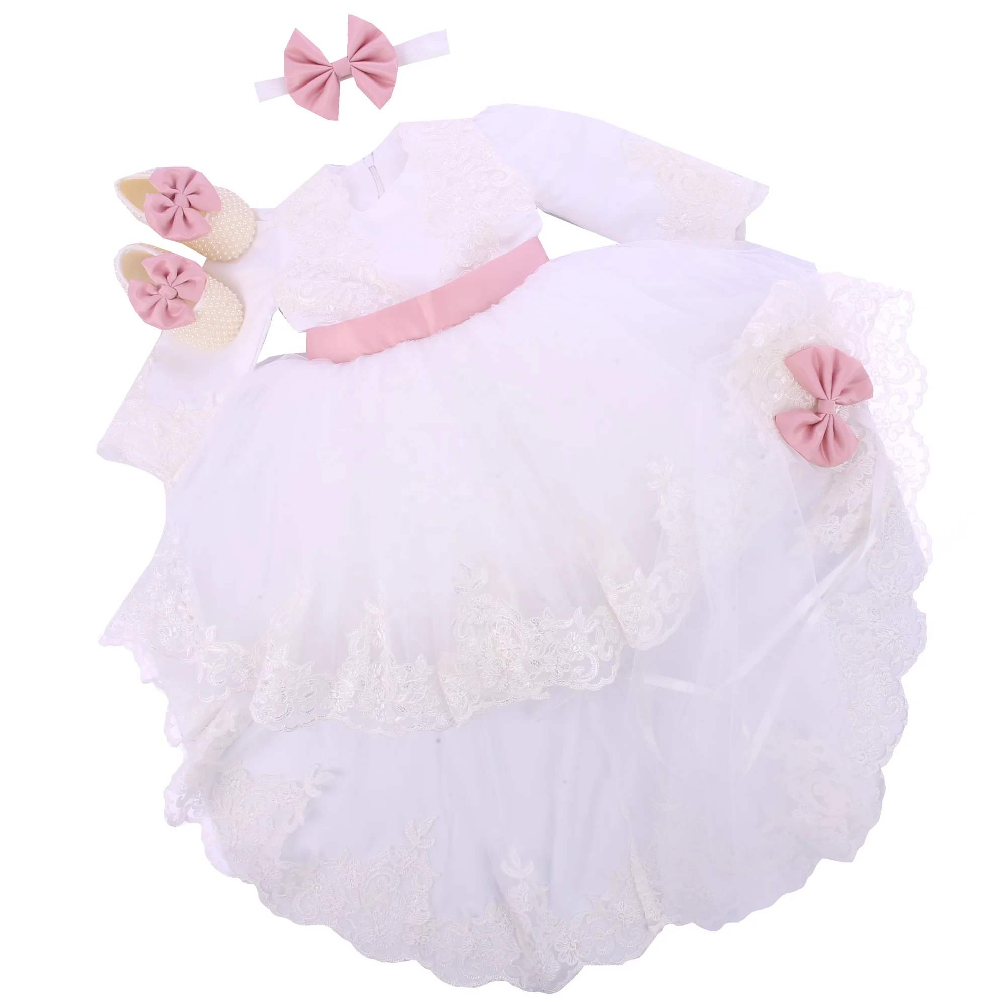 Dress Girls Party Girl Lace High Quality Wedding Dresses Birthday Baby Modern Designer Wholesale Custom Newborn New Design