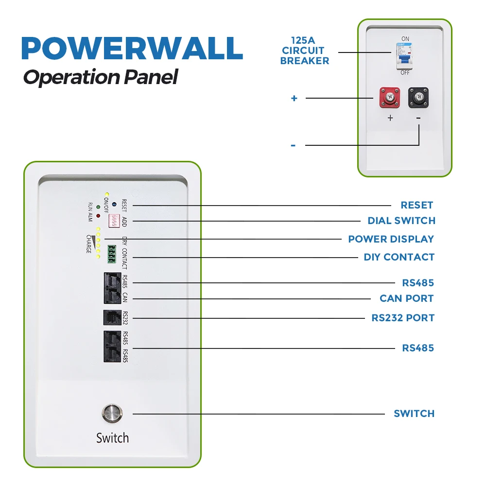 48v 5kw 10kw 15kw Batteries Lithium Ion Power Wall 48V 150Ah Lifepo4 Battery Solar Wall Mount 100Ah Lifepo4 Lithium Ion Battery