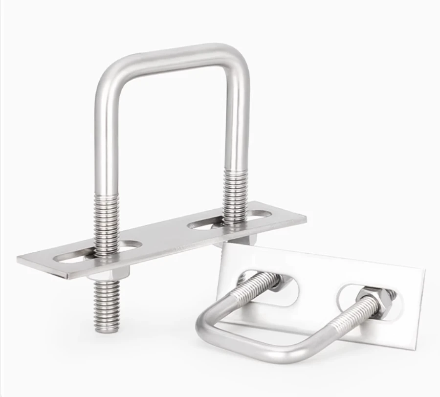 Din3570 High Strength And Hardness Stainless Steel M8 Square U Bolt