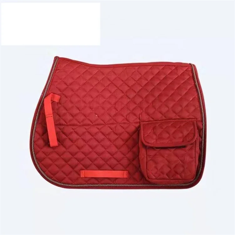 Коврик для седла на английском лошади, коврик для седла на заказ, зимний коврик для седла из хлопка