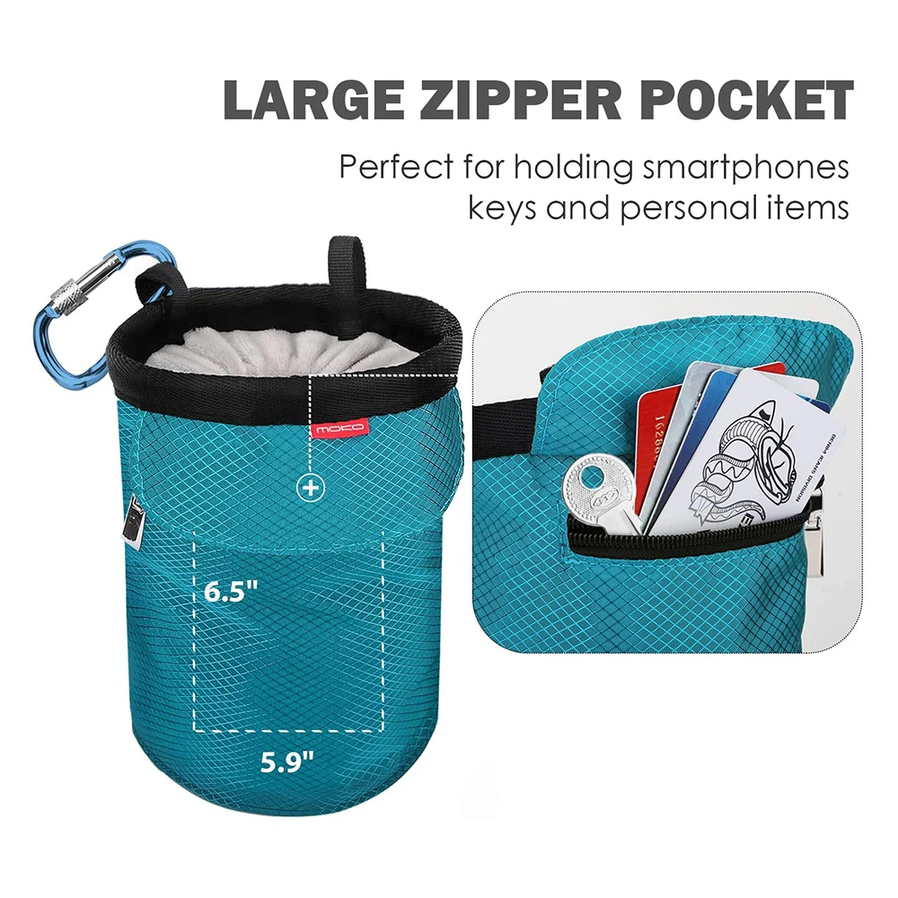 Высококачественная нейлоновая сумка с мелом на шнурке для скалолазания в тренажерном зале